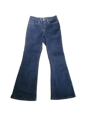 EMPYRE Flare Jeans Size 10 High-Rise Dark Wash Bell Bottoms Y2K 70s